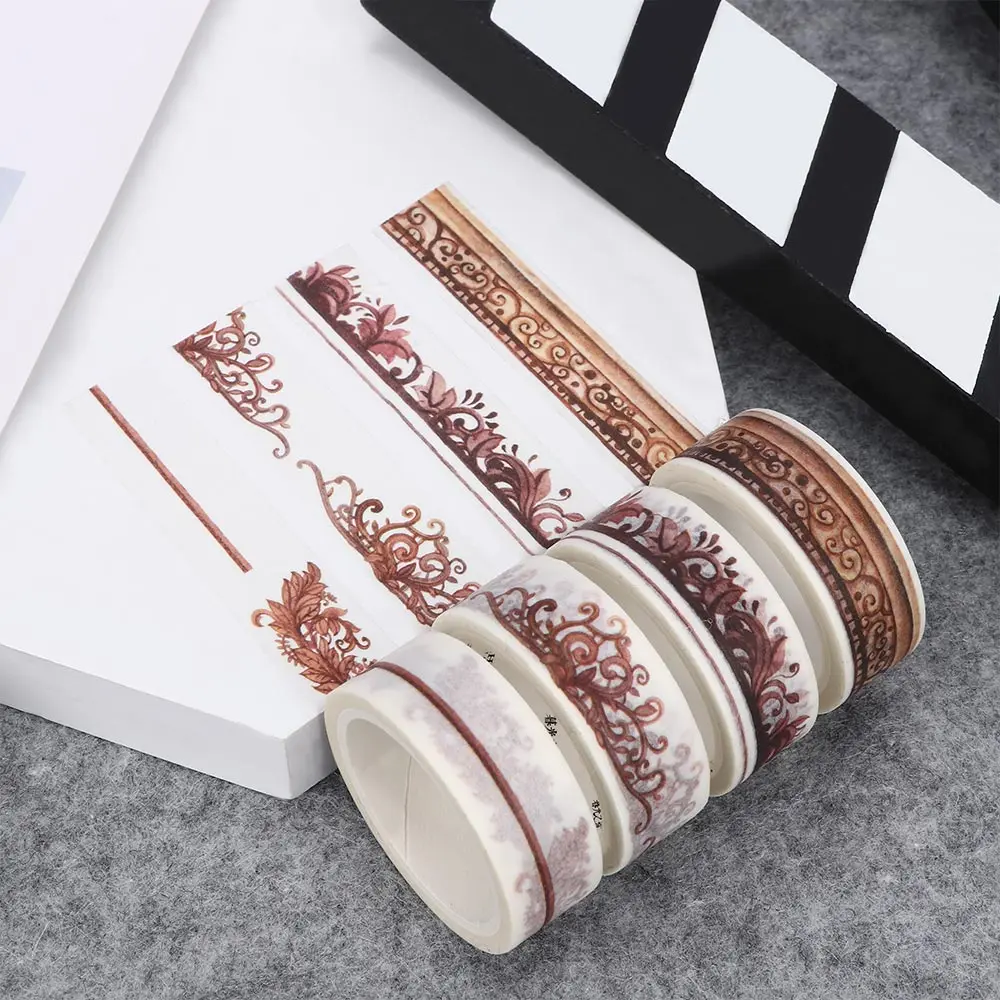 

1.5cm*5M Vintage border Diary Decorative Tape Scrapbooking DIY Sticker Adhesive tape Masking Tape Office stationery