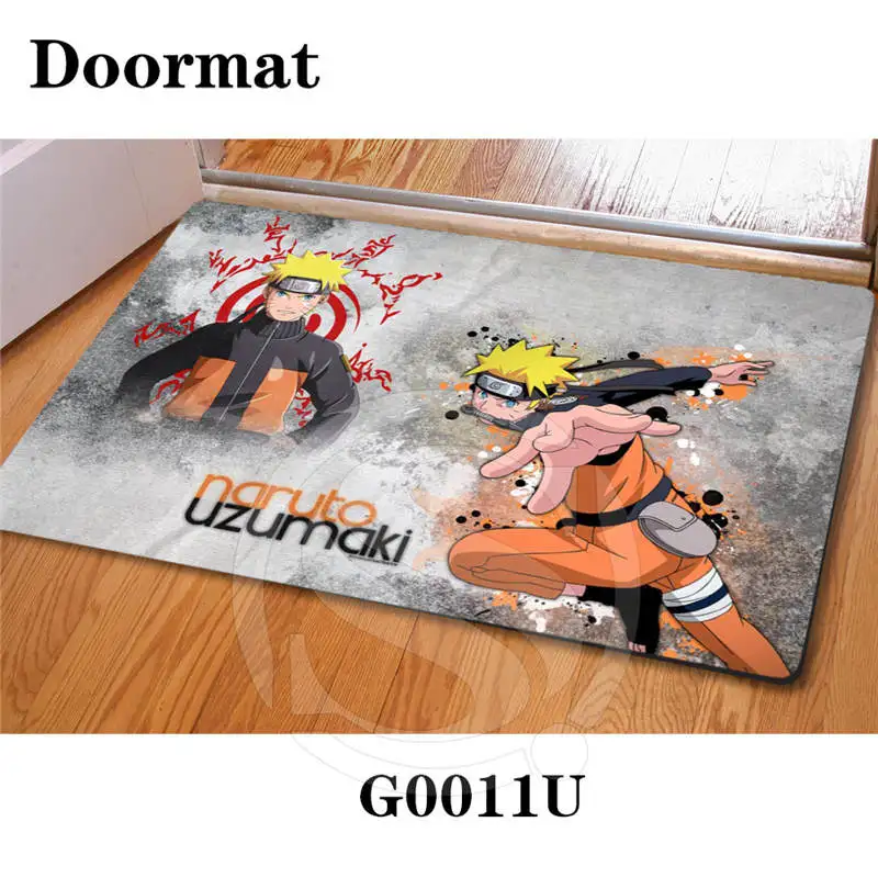 Buy Free Shipping Custom Japanese anime naruto DoorMat