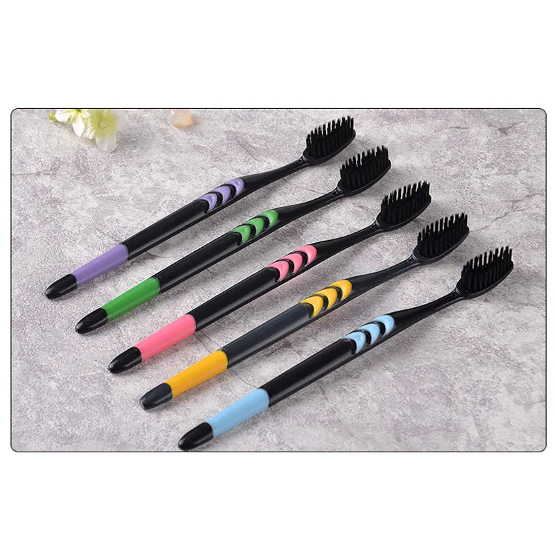 10PCS/set Ultra Soft Bamboo Charcoal Nano Toothbrush Tooth Brush Dental Care Daily WH998 | Красота и здоровье