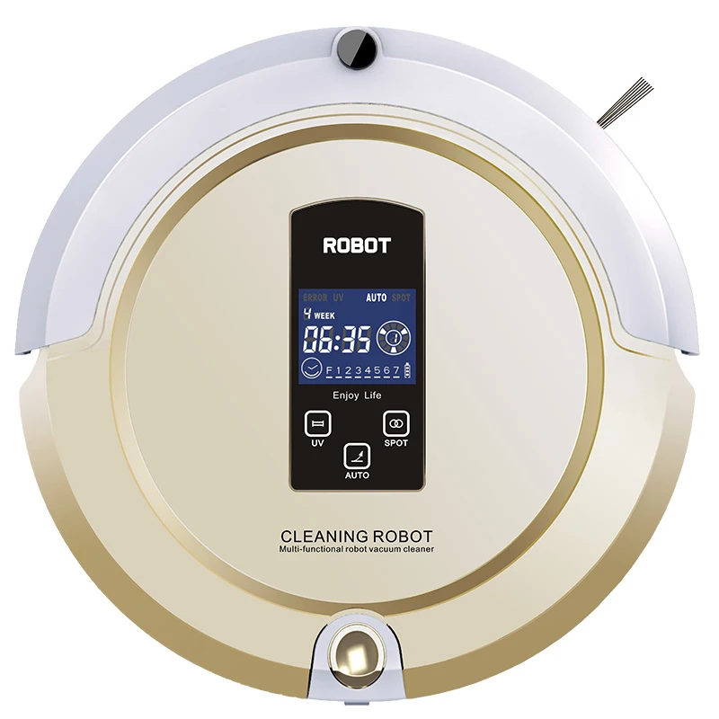 (Ship from CN OR EU)Robot Vaccum Cleaner Auto Sweep,Mop,Sterilize,LCD Touch Screen,Schedule,Auto Charge Free Shipping (Ship from CN OR EU)Robot Vaccum Cleaner Auto Sweep,Mop,Sterilize,LCD Touch Screen,Schedule,Auto Charge Free Shipping