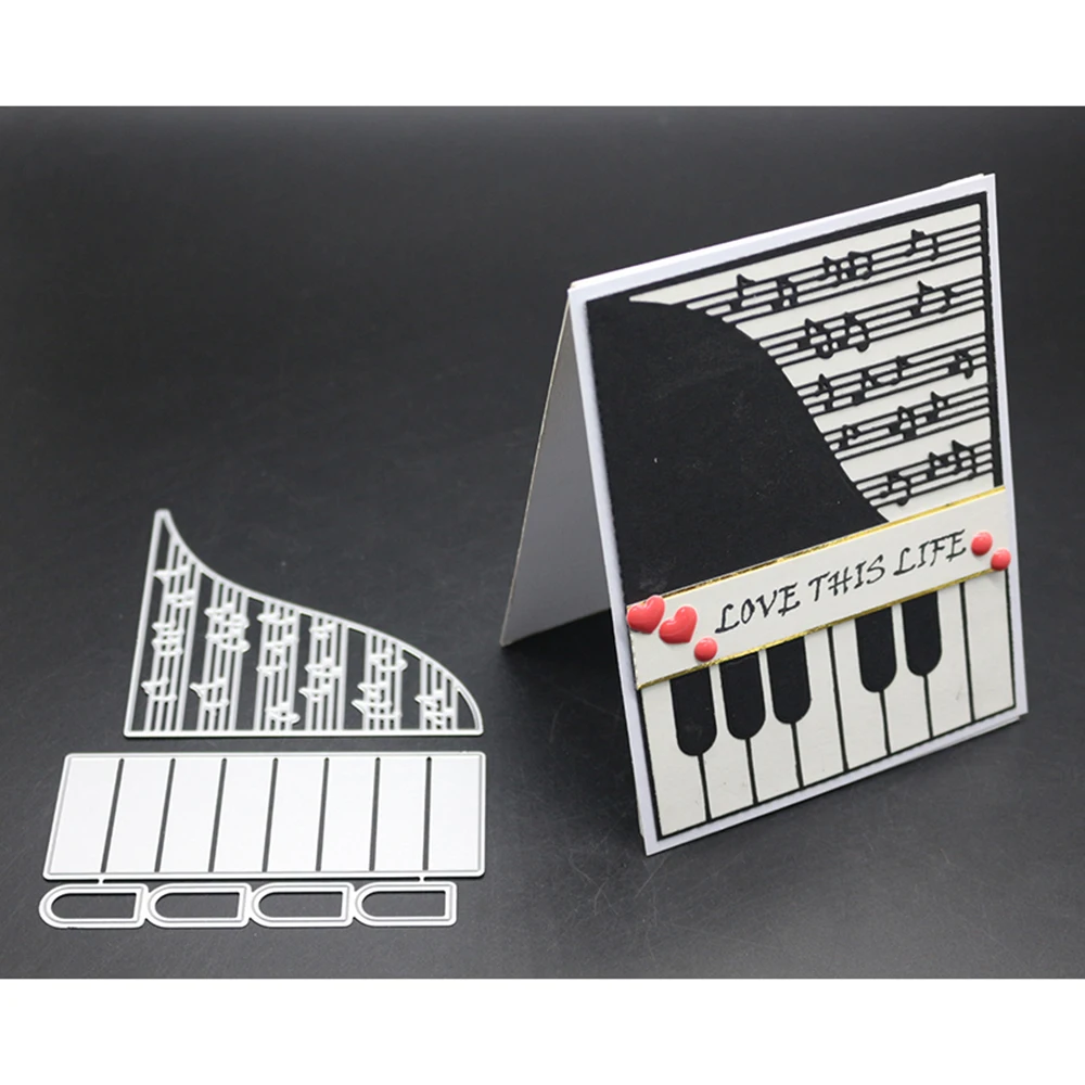 

DIY Dies Scrapbooking Keyboard Metal Cutting Dies Embossing Crafting Die Cut New 2019 Stamp Stencils Paper Card Making