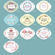 200 шт наклейки на заказ/свадебные наклейки с принтом логотипа, прозрачные, прозрачные, клейкие, круглые этикетки, Подарочные бирки, вечерние, бумажные украшения