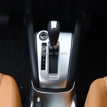 Для Nissan Kicks коробка переключения передач крышка рамка панель отделка ABS хром наклейки автомобиль-Стайлинг Аксессуары
