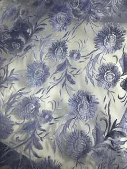 

CiCi-62314 Luxury African Net Lace High Quality 3d flower Nigerian French net Lace Fabric