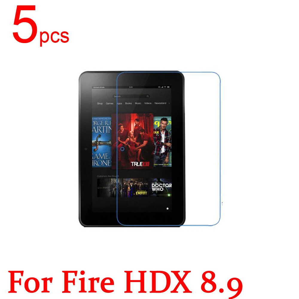 5 шт. Ультрапрозрачная/матовая/нано защитная пленка для ЖК экрана Amazon Kindle Fire HDX 7 8 9