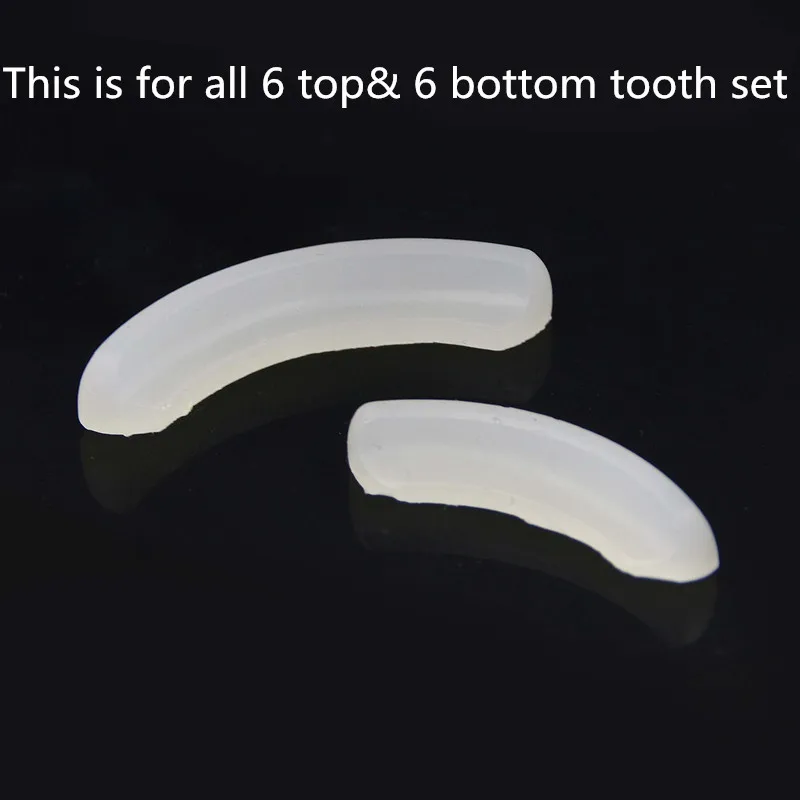 TOPGRILLZ 2 шт многоразовые силиконовые GRILLZ формовочные Крепежные стержни для установки гриля плесень в зубы золото grillz - Окраска металла: For all 6 tooth