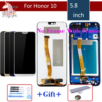 

Original Tested 5.8' For Huawei Honor 10 honor10 LCD Display +Touch Screen Digitizer Assembly Replacement +fingerprint COL-L29