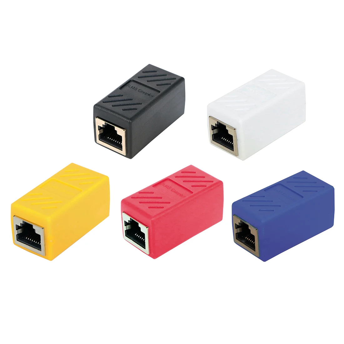 Ethernet LAN разъем Кабель-адаптер удлинитель в линии муфта RJ45 мать к матери CAT6 сети