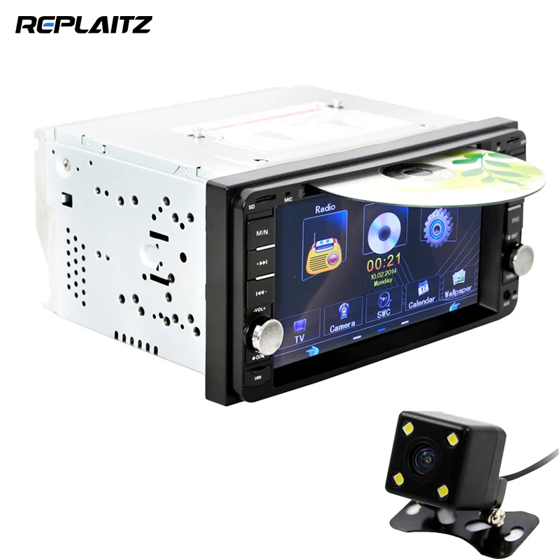 7 inch Car DVD Player 12V Auto Video Remote Control Reversing Camera
