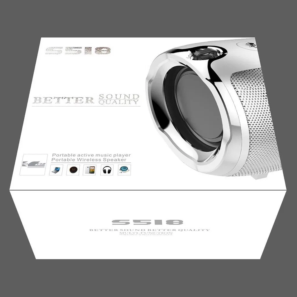 Bluetooth динамик портативный мини беспроводной тяжелый сабвуфер плеер Музыкальный