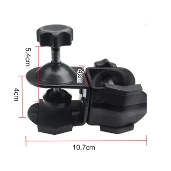 

Photo Studio Double head U Clip Clamp with Ball Head Bracket for Camera Flash Light Stand