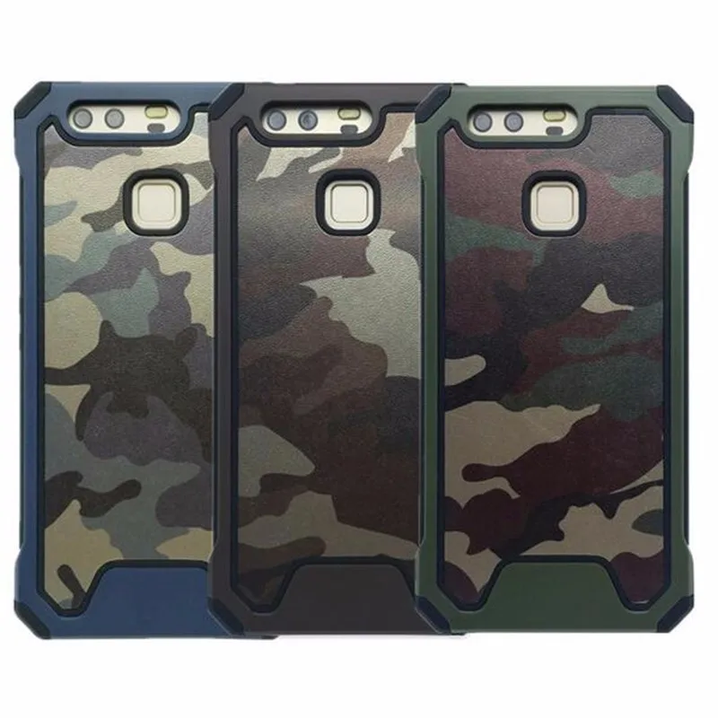 

Camouflage Case For Huawei P8 Lite 2017 P9 Lite Plus P10 Camo cover For Huawei P8 P9 P10 phone bag Armor For P9 Plus capa