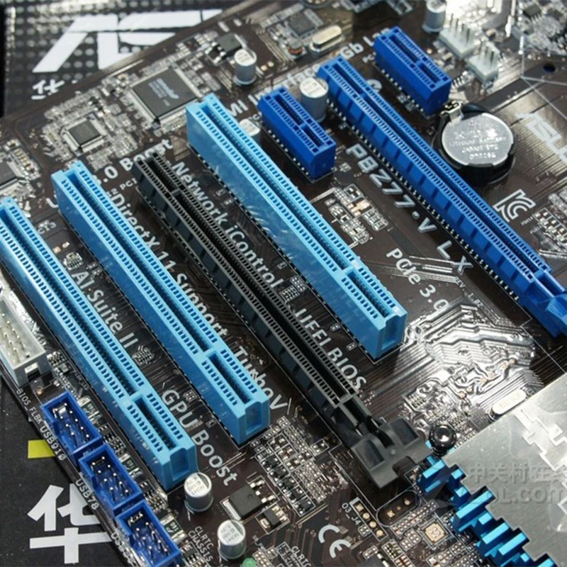 ASUS P8Z77-V LX материнская плата LGA 1155 DDR3 32 ГБ для Intel Z77 P8Z77-V LX рабочего Материнская плата системная плата SATA III PCI-E X16 используется