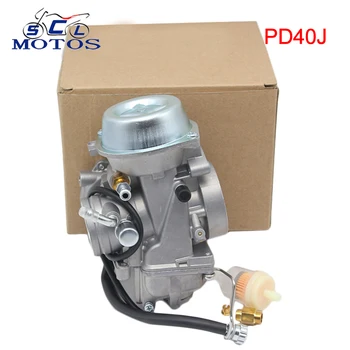 

Sclmotos - 40mm PD40J 4 Stroke Motorcycle Carburetor ATV Quad Carb for POLARIS SCRAMBLER 500 4X4 SPORTSMAN 500 Worker