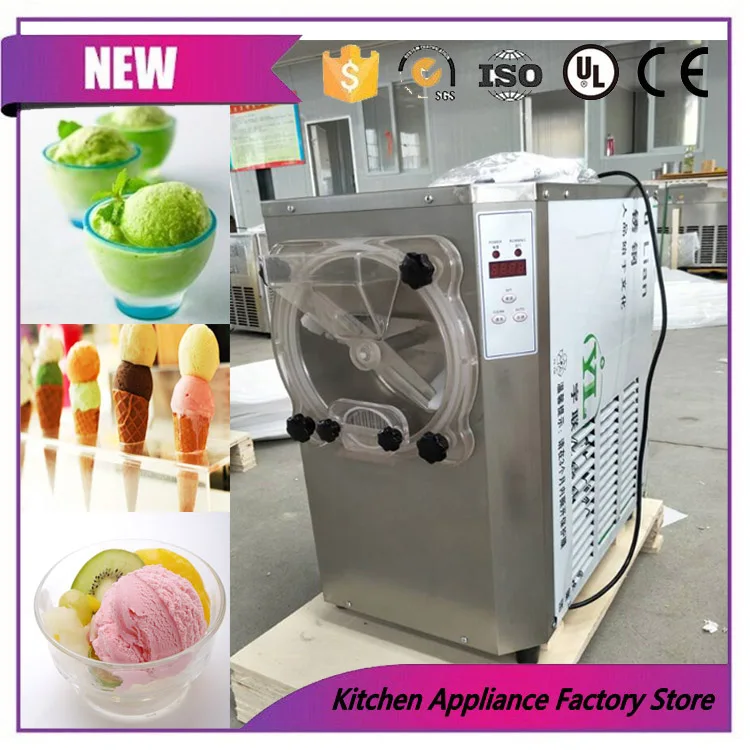 Desktop hard ice cream maker batch freezer machinein Ice Cream Makers