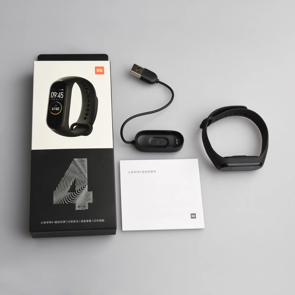 Xiaomi mi Band 4, умный браслет 3, Bluetooth 5,0, браслет для фитнеса, Traker AMOLED, цветной сенсорный экран, mi Band 4, спортивный, Smartband 4