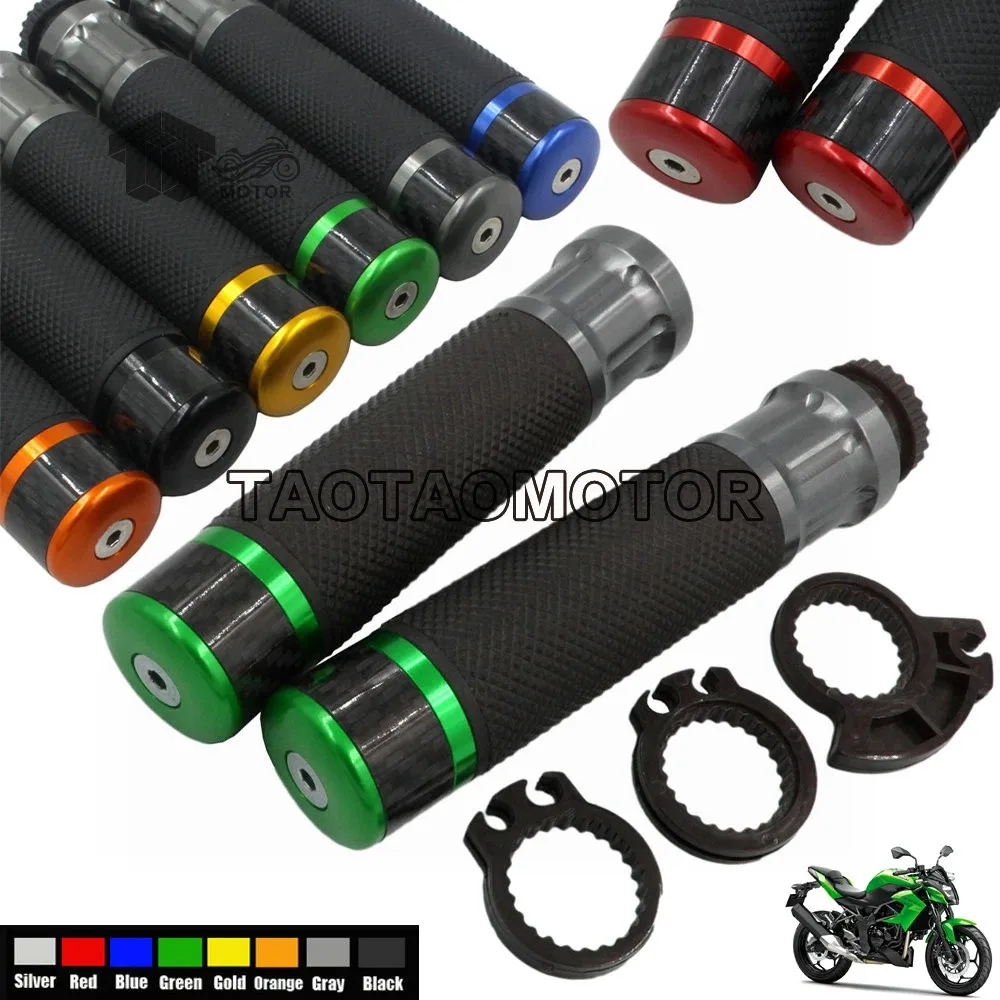 

CK CATTLE KING 7/8'' 22MM Universal Motorcycle Handle bar Grips For KAWASAKI ZZR250 ZZR400 ZZR600 ZZR1100 ZZR1200 W800 VERSYS