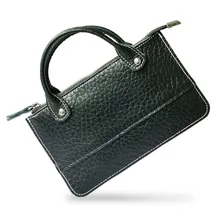 Brand Genuine Leather Casual Cell Phone Case Bag Women s Mini Tote Bag Handbag Ladie s