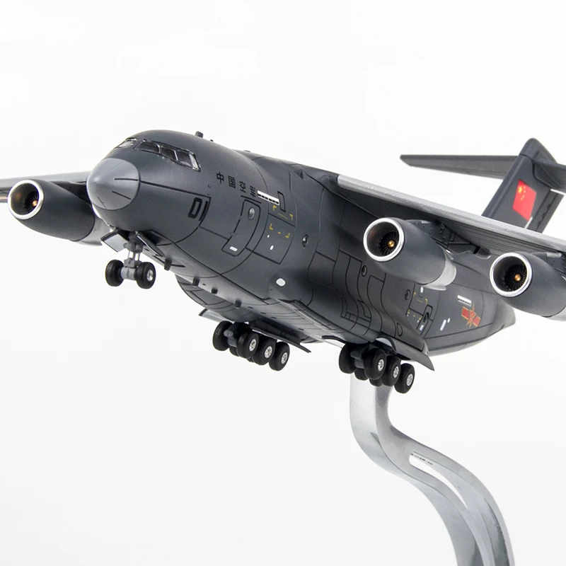 Абсолютно 1/144 масштаб Terebo модель самолета игрушки Китай Xian Y-20 большой Военный транспортный самолет литья под давлением металлическая модель истребителя, игрушки