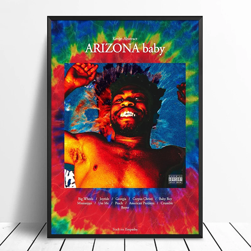 

Kevin Abstract - Arizona Baby Album Pop Music cover Music Star Poster Canvas Prints Wall Art For Living Room Home Decor A19