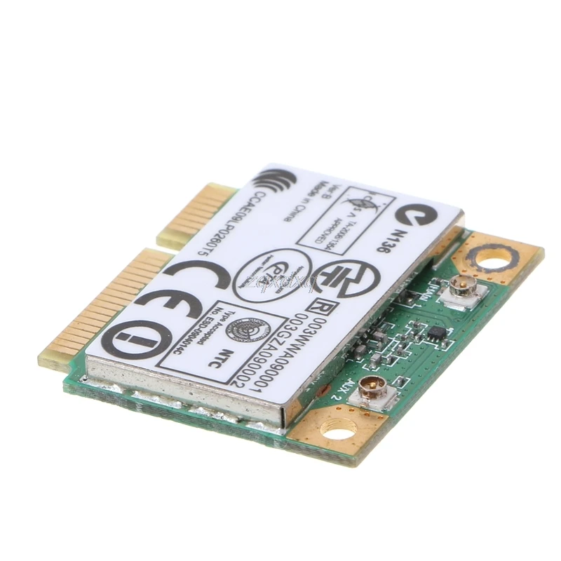 AR5B93 AR9283 Half Height Mini PCI E Wireless Wlan WiFi Card 300Mpbs For Atheros Whosale&Dropship|Сетевые карты| |
