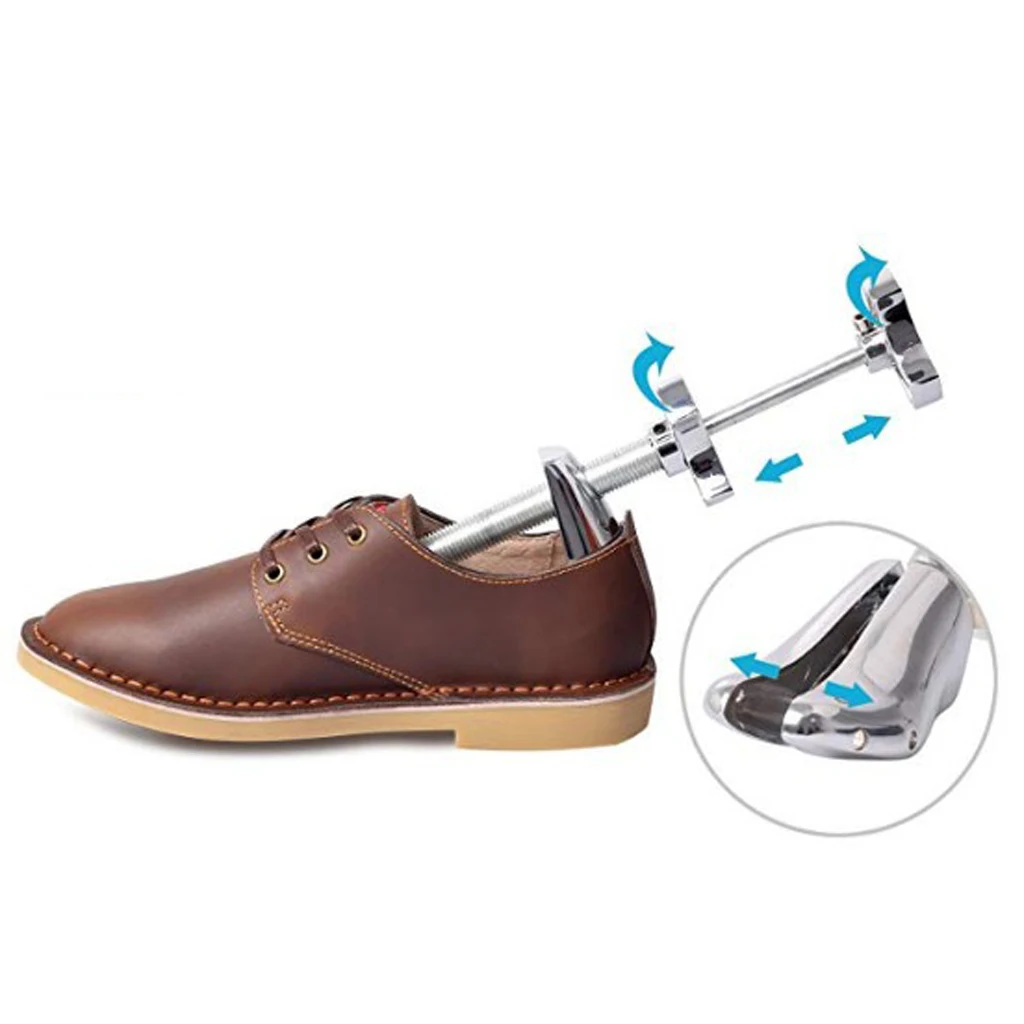 Unisex Men Women Shoe Stretcher Metal Shoe Trees Adjustable Stretch Width Length Shoe Tree for Flats Pumps High Heels Size S / M