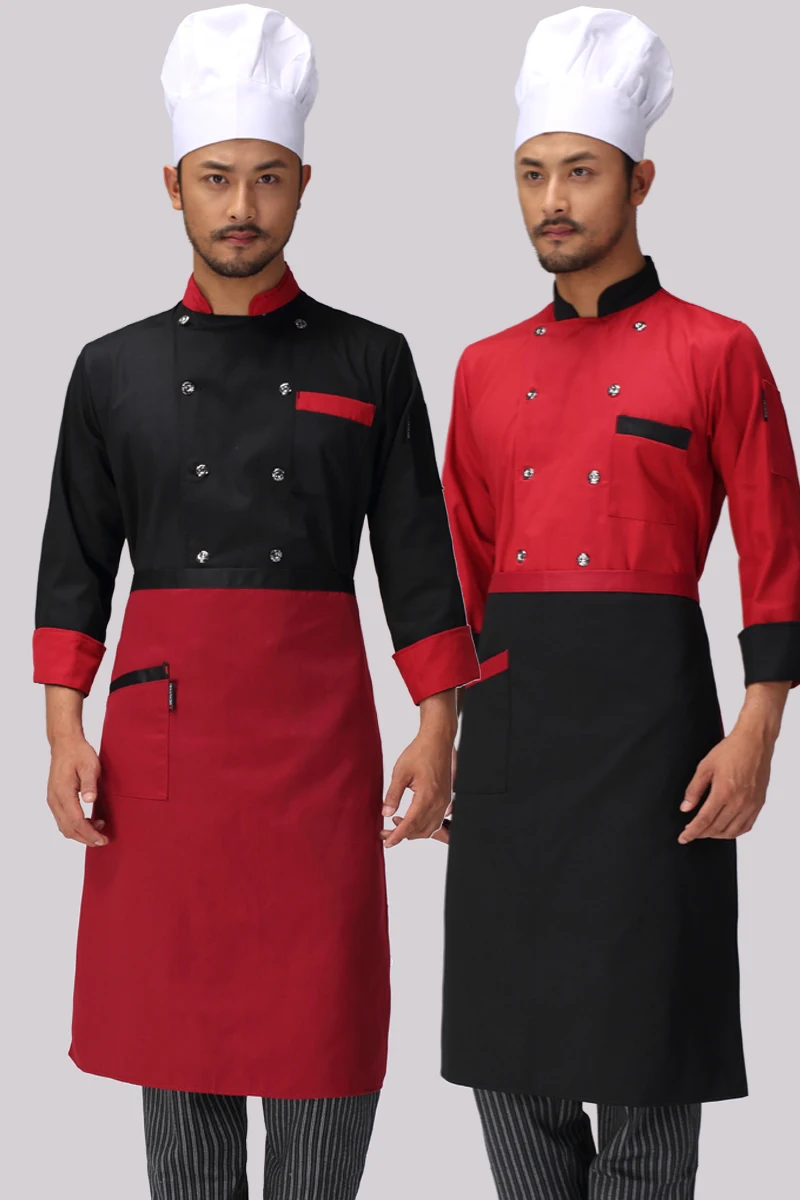 Buy Chef Uniform Wear Long Sleeved Autumn and Winter