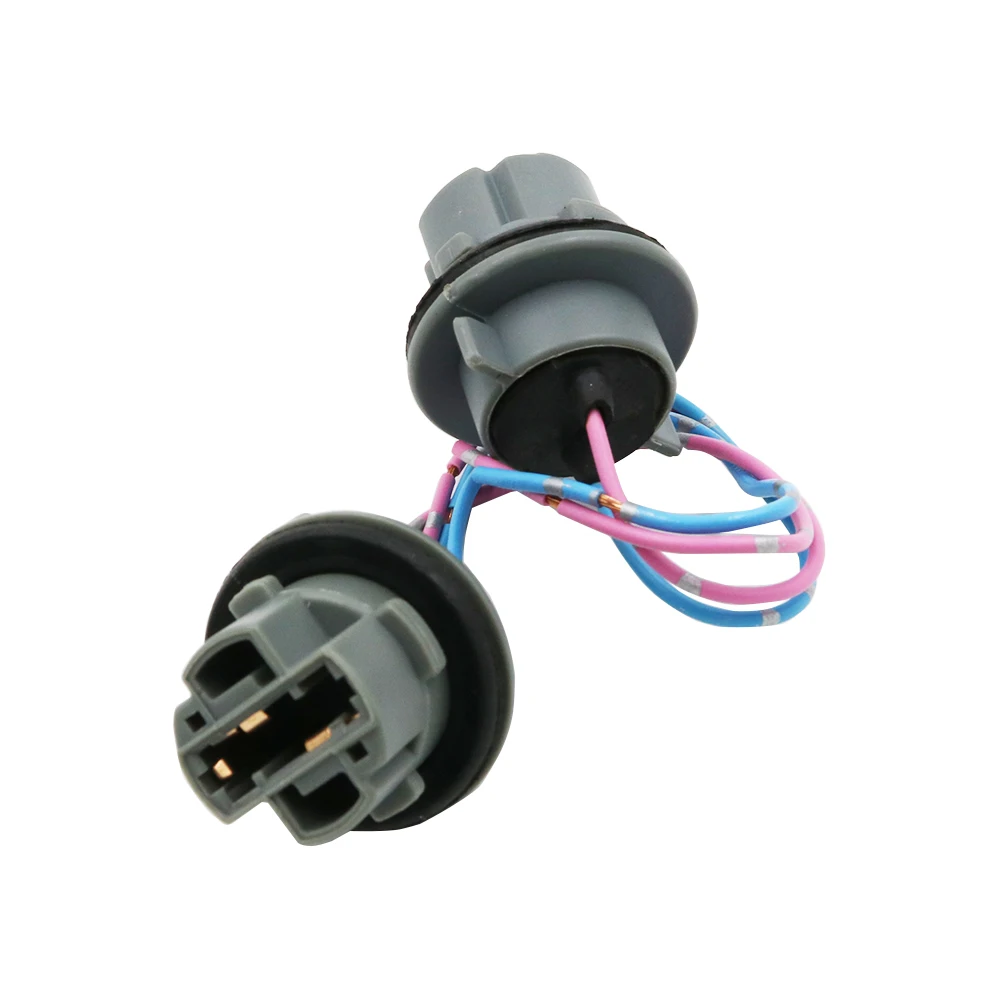 Auto Parts Accessories 7440 Led Connector Bulb Holder Socket Adapter Reverse Parking Side Light Wiring Car Truck Parts Auto Parts Accessories 7440 Led Connector Bulb Holder Socket Adapter Reverse Parking Side Light Wiring Car Truck Parts