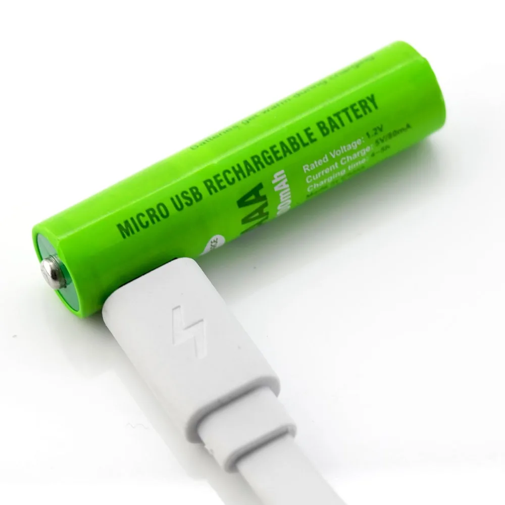 4pcs Soshine NiMH AAA 400mAh Rechargeable Battery with Built In Micro