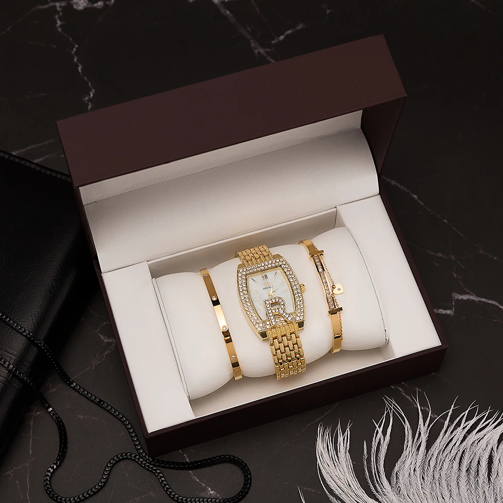 Ensemble de montres à Quartz Chic pour femmes,