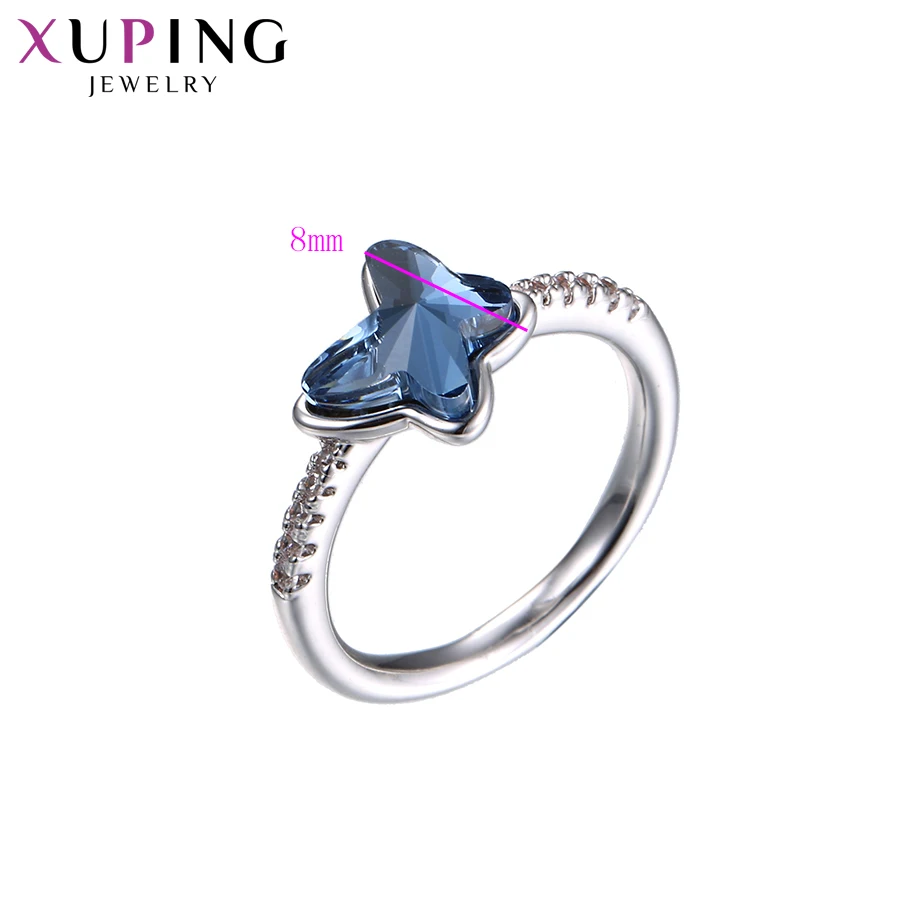 Ювелирные украшения xuping роскошное кольцо художественные стили кристаллы от Swarovski классические для женщин новогодние S142.6-15242