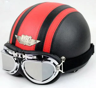 yh 998-1N1 harley helmet half Goggles electric motorcycle | Автомобили и мотоциклы