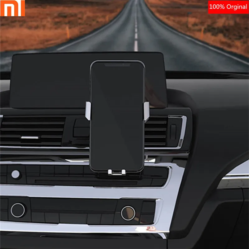 

Xiaomi Mijia CARFOOK Gravity Sensor Car Holder Bracket with G-Sensor One-handed Operation Multi-device Air Outlet Clip Holder