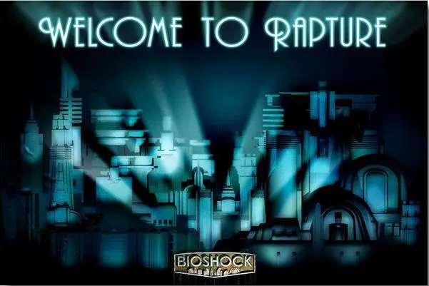 Украшения на заказ плакат хороший Украшения в спальню мода стены Стикеры хорошо Дизайн BioShock Infinite 3 игры Обои #0107