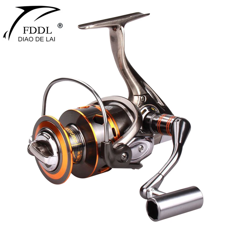 

Tooth Ratio 5.2:1 Spinning Fishing Reel No-gap 12+1BB Carp Reels Fishing Spinning Reel Saltwater Fish Wheel SMG3000-6000 Series