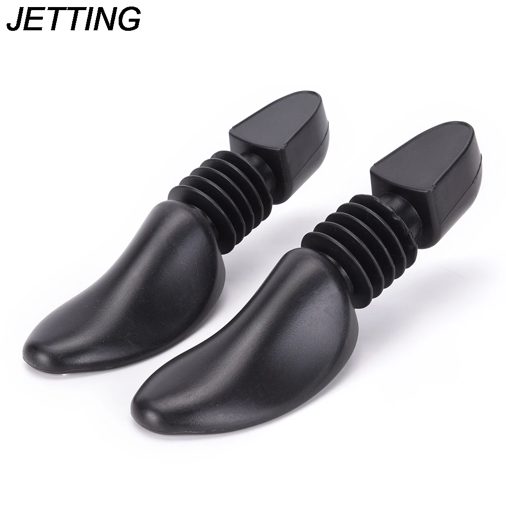 

Black Color Boot Holder Shaper 1Pair Men / Women Automatic Support Plastic Spring Shoe Tree Stretcher