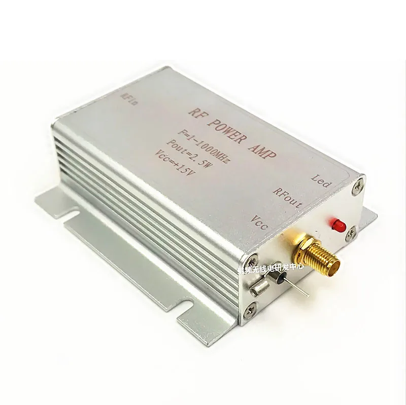 1-1000 МГц 2,5 Вт HF VHF UHF fm-передатчик РЧ усилитель мощности усилитель для коротковолновой радиостанции беспроводной пульт дистанционного управления рация