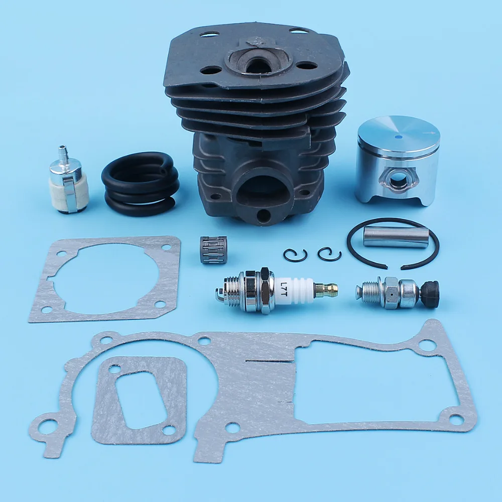 

Nikasil Plated Cylinder Piston Gaskets Set For Jonsered CS 2149 CS 2150 CS 2152 CS 2153 Chain Saw 503-86-99-71