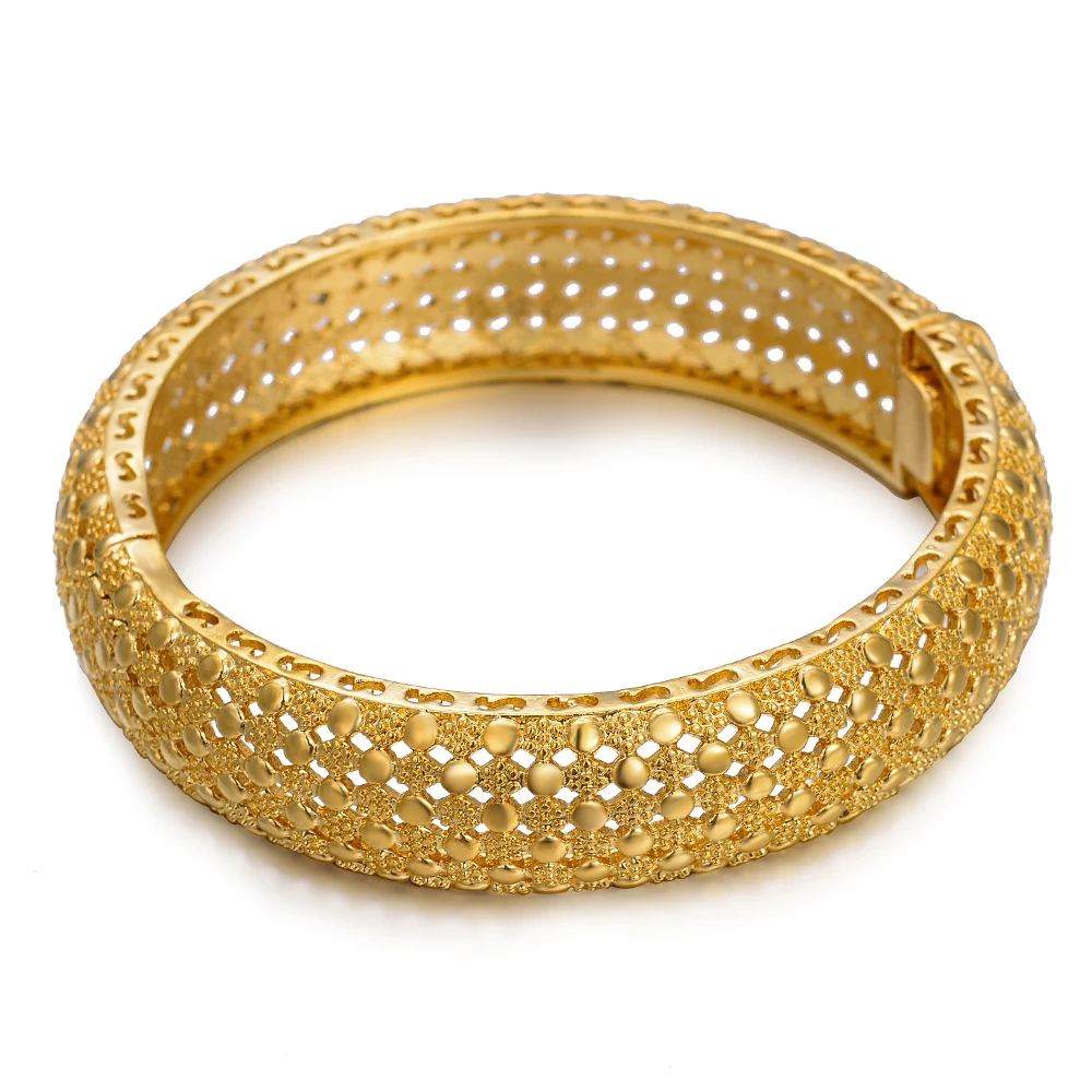 Высококачественный винтажный женский браслет WANDO золотого цвета свадебный