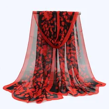 Шифоновый шарф платок хиджаб женские обертывания шали для обертывания много накидка женские шарфы большие с sciarpa и палантины шарфы bufanda frauen