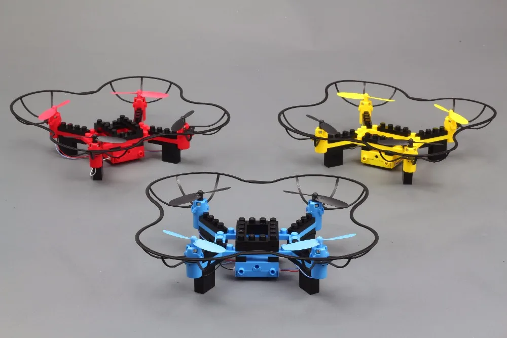Freeshipping_Flytec_T11_DIY_Building_Block_RC_Quadcopter_3D_flip_Headless_Mode_Mini_Bricks_Pocket_Drone_For_Educational_Assembled_Model_7