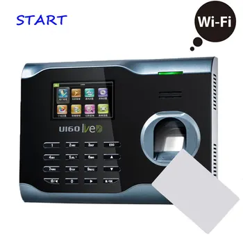 

U160 Wifi Biometric Fingerprint Time Attendance Employee Electronic Attendance with MF Card Fingerprint Sensor reader