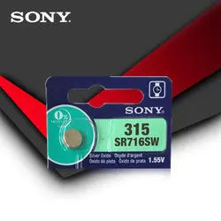1 шт. sony 100% оригинал 315 SR716 SR716SW EP2012 D315 батареи для сотовых кнопок оксид серебра для мужчин, женщин, детей часы Розничная карта