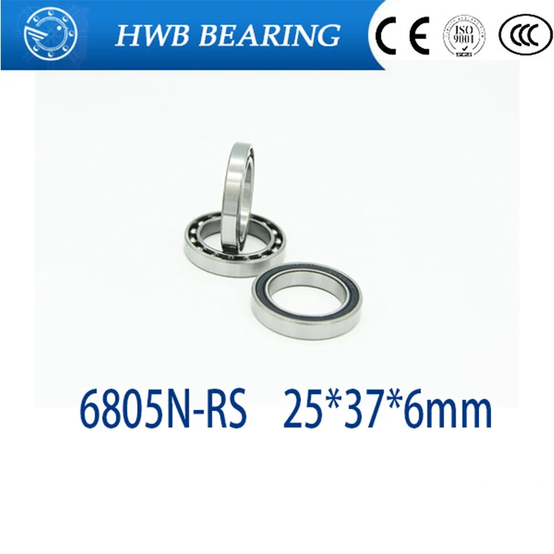 6805-RD lager (4 stuks) 25 * 37 * 6 mm 6805RD speciale trapaslagers for fietsen 6805 RD (HT2 / BB51) MR25376 SC6805N RS