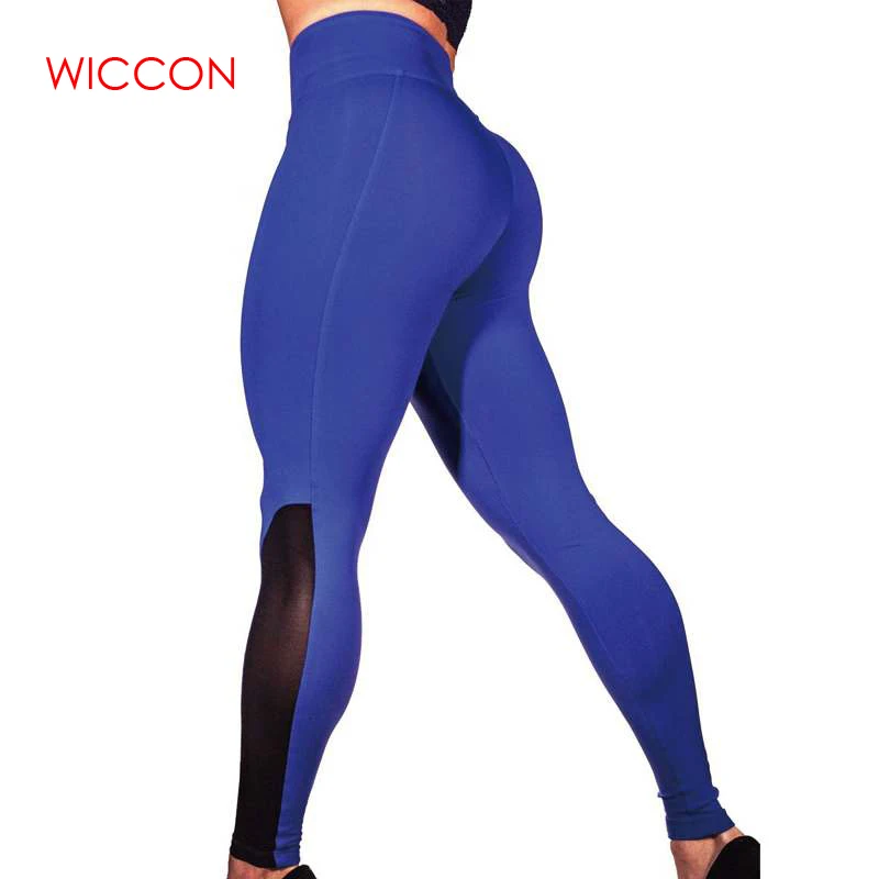 Autumn Fashion Leggings Women Slim Sexy Fitness Leggings Female High Waist Skinny Patchwork Pencil Pants Ankle Length Leggings Leggings