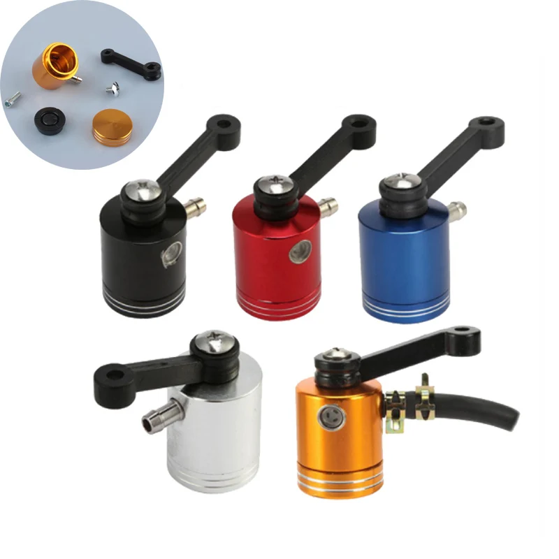 Motorcycle Brake Fluid Reservoir Clutch Tank Cylinder Master Oil Cup For Honda Aprilia Kawasaki