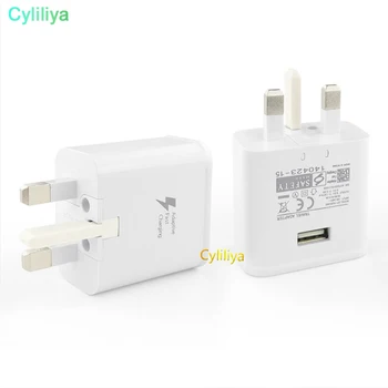 

10pcs Fast Travel USB Wall Charger QC 2.0 5v/2A Adapter Quick USB Wall Charger UK Plug For Galaxy S8 S7 Edge S6 S6 Edge