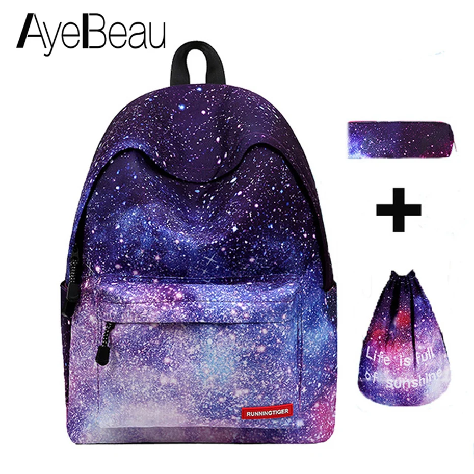 

Kawaii Cute School Bag Women Children Backpack Space Female Feminina For Kids Girl Teenagers Schoolbag Bagpack Back Pack Backbag