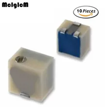 10 шт. 3224W 4 мм триммер SMD потенциометр с регулируемым сопротивлением 10 20 50 100 200 500 1 K, 2K 5K 10K 20K 50K 100K 200K 500K 1M Ом