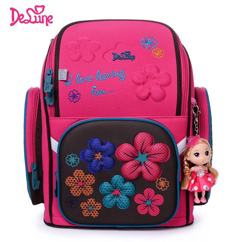 Boys Backpacks Children Orthopedic School Bookbag Primary Schoolbag Grade 1-5